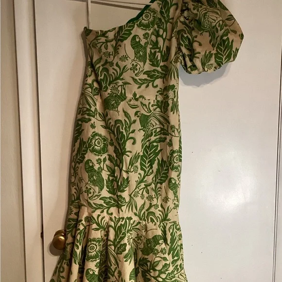 shein green one shoulder dress SHEIN Modely One Shoulder Ruched Bodycon Dress | Dress main image 1